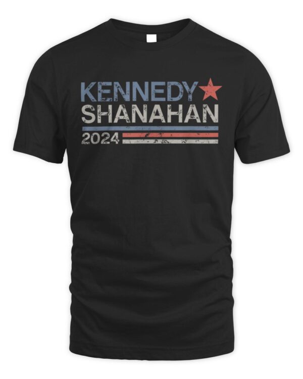 Kennedy Shanahan 2024 Retro Stripes Vintage Distressed T-Shirt