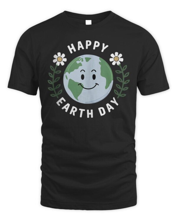 Kids Cute Earth Day Toddler Tee T-Shirt