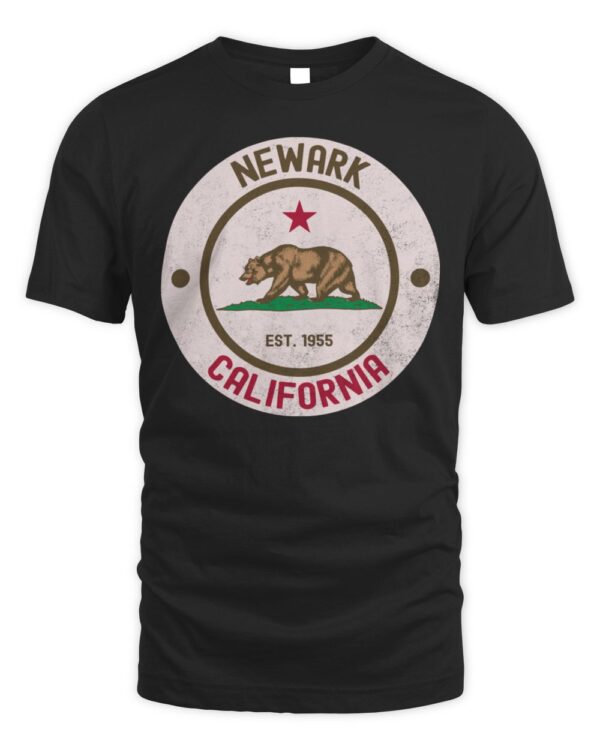 Newark California Retro Vintage 70s 80s Style Print T-ShirtT-Shirt