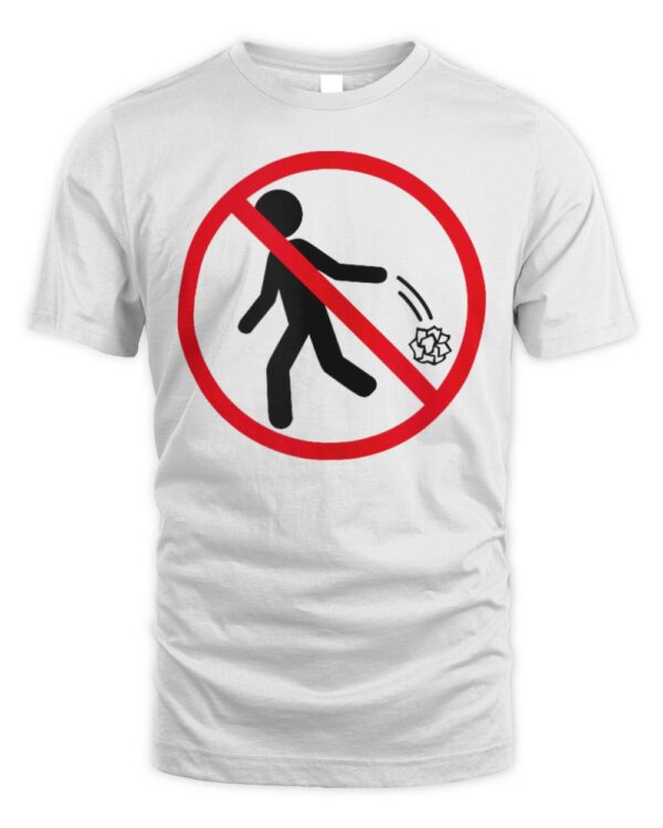 Stop Littering, Anti Litter Environment Earth Day 2024 T-Shirt