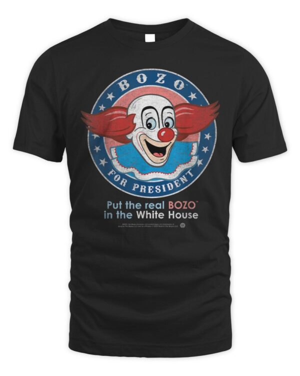 Bozo the Clown – Bozo For President – Funny Election T-Shirt