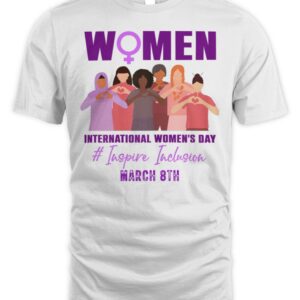 International Women’s Day 2023 8 March IWD Embrace Equity T-Shirt