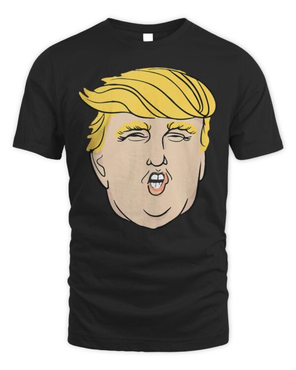 Funny Donald Trump For President 2024 Trump Face on a Meme T-Shirt