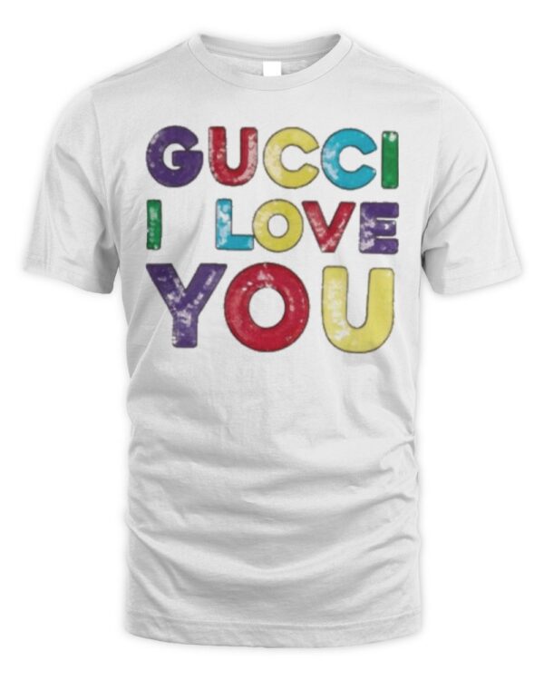 Gucci i love you shirt