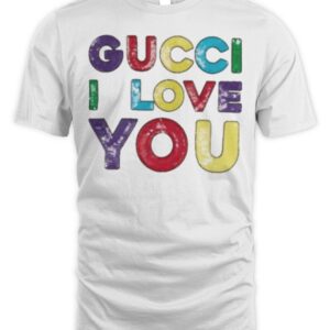 Gucci i love you shirt