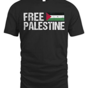 I love Palestine Gaza Palestinian Flag T-Shirt
