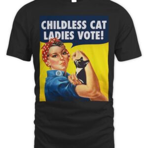 Childless Cat Ladies Vote – Kamala Harris T-Shirt