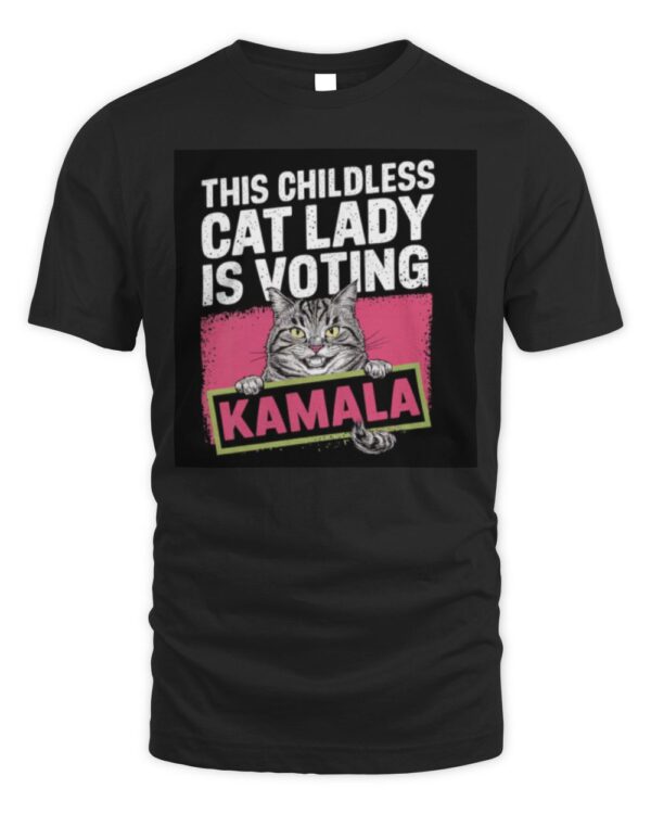 Childless Cat-Lady kamala haris T-Shirt